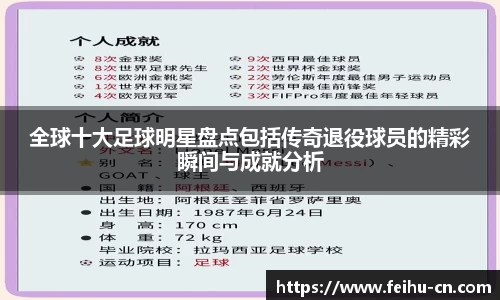 全球十大足球明星盘点包括传奇退役球员的精彩瞬间与成就分析